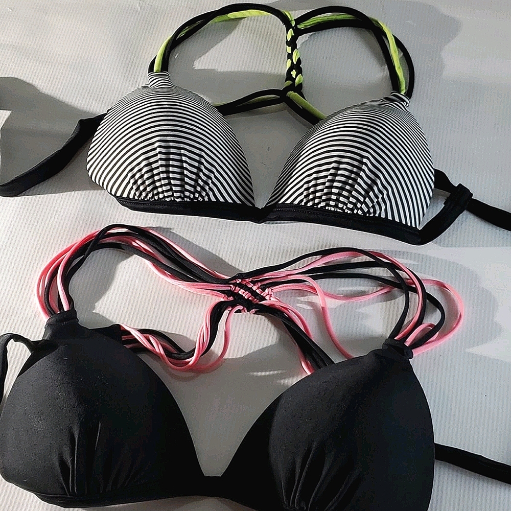 🔖Two Arizona Pullover Bikini Swim Tops